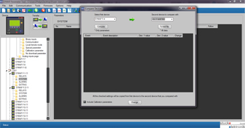 Copy settings from one evice to ...