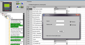 Copy settings from one evice to ...